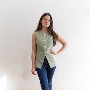 NWT OGL Mint Green Vest